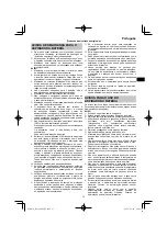 Preview for 73 page of HIKOKI RP 3608DA Handling Instructions Manual