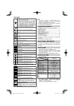 Preview for 76 page of HIKOKI RP 3608DA Handling Instructions Manual