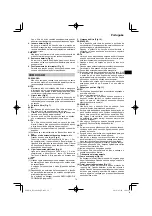 Preview for 79 page of HIKOKI RP 3608DA Handling Instructions Manual