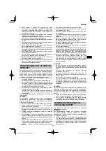 Preview for 95 page of HIKOKI RP 3608DA Handling Instructions Manual