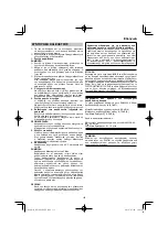 Preview for 133 page of HIKOKI RP 3608DA Handling Instructions Manual