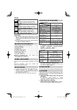 Preview for 140 page of HIKOKI RP 3608DA Handling Instructions Manual