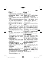 Preview for 143 page of HIKOKI RP 3608DA Handling Instructions Manual