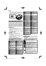 Preview for 150 page of HIKOKI RP 3608DA Handling Instructions Manual