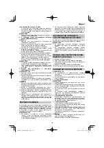 Preview for 155 page of HIKOKI RP 3608DA Handling Instructions Manual