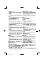 Preview for 165 page of HIKOKI RP 3608DA Handling Instructions Manual