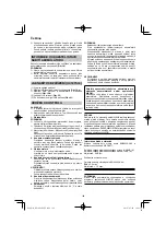 Preview for 166 page of HIKOKI RP 3608DA Handling Instructions Manual