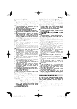 Preview for 175 page of HIKOKI RP 3608DA Handling Instructions Manual