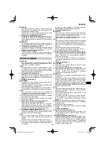 Preview for 185 page of HIKOKI RP 3608DA Handling Instructions Manual