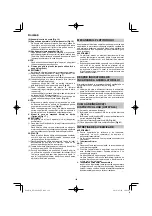 Preview for 186 page of HIKOKI RP 3608DA Handling Instructions Manual