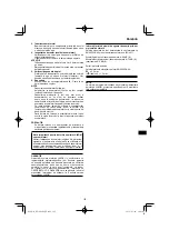 Preview for 187 page of HIKOKI RP 3608DA Handling Instructions Manual