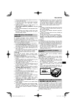 Preview for 191 page of HIKOKI RP 3608DA Handling Instructions Manual