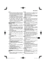 Preview for 195 page of HIKOKI RP 3608DA Handling Instructions Manual