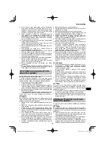 Preview for 201 page of HIKOKI RP 3608DA Handling Instructions Manual