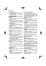 Preview for 206 page of HIKOKI RP 3608DA Handling Instructions Manual