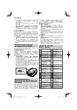 Preview for 212 page of HIKOKI RP 3608DA Handling Instructions Manual