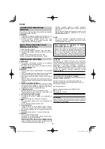 Preview for 228 page of HIKOKI RP 3608DA Handling Instructions Manual