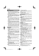 Preview for 236 page of HIKOKI RP 3608DA Handling Instructions Manual