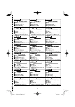 Preview for 267 page of HIKOKI RP 3608DA Handling Instructions Manual