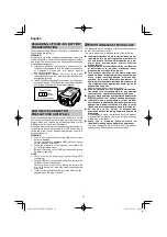 Preview for 10 page of HIKOKI RP 3608DB Handling Instructions Manual