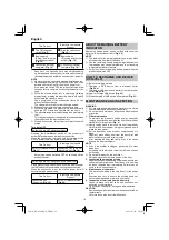 Preview for 16 page of HIKOKI RP 3608DB Handling Instructions Manual