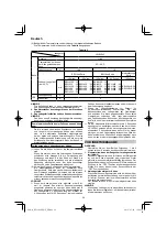 Preview for 26 page of HIKOKI RP 3608DB Handling Instructions Manual