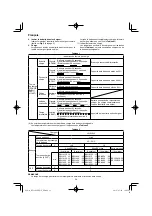 Preview for 38 page of HIKOKI RP 3608DB Handling Instructions Manual