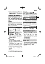 Preview for 53 page of HIKOKI RP 3608DB Handling Instructions Manual