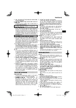 Preview for 63 page of HIKOKI RP 3608DB Handling Instructions Manual