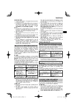 Preview for 65 page of HIKOKI RP 3608DB Handling Instructions Manual