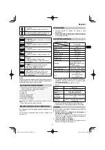 Preview for 73 page of HIKOKI RP 3608DB Handling Instructions Manual