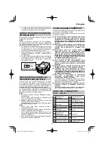 Preview for 83 page of HIKOKI RP 3608DB Handling Instructions Manual