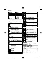 Preview for 96 page of HIKOKI RP 3608DB Handling Instructions Manual