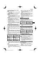 Preview for 123 page of HIKOKI RP 3608DB Handling Instructions Manual