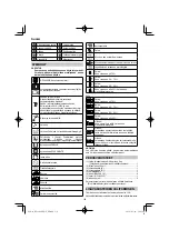 Preview for 130 page of HIKOKI RP 3608DB Handling Instructions Manual