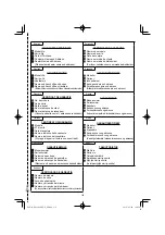 Preview for 139 page of HIKOKI RP 3608DB Handling Instructions Manual