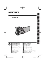 HIKOKI SB3608DA Handling Instructions Manual preview