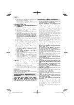 Предварительный просмотр 8 страницы HIKOKI SB3608DA Handling Instructions Manual