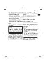 Предварительный просмотр 25 страницы HIKOKI SB3608DA Handling Instructions Manual