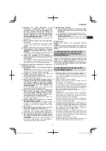 Предварительный просмотр 27 страницы HIKOKI SB3608DA Handling Instructions Manual