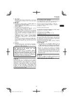 Предварительный просмотр 35 страницы HIKOKI SB3608DA Handling Instructions Manual