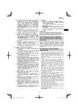 Предварительный просмотр 37 страницы HIKOKI SB3608DA Handling Instructions Manual