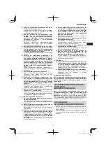 Предварительный просмотр 47 страницы HIKOKI SB3608DA Handling Instructions Manual