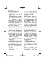 Предварительный просмотр 48 страницы HIKOKI SB3608DA Handling Instructions Manual