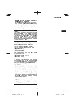 Предварительный просмотр 55 страницы HIKOKI SB3608DA Handling Instructions Manual