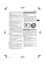 Предварительный просмотр 59 страницы HIKOKI SB3608DA Handling Instructions Manual