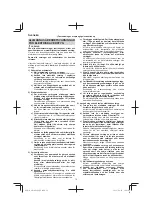 Предварительный просмотр 76 страницы HIKOKI SB3608DA Handling Instructions Manual