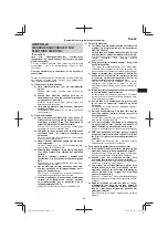 Предварительный просмотр 85 страницы HIKOKI SB3608DA Handling Instructions Manual