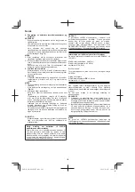 Предварительный просмотр 102 страницы HIKOKI SB3608DA Handling Instructions Manual