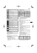 Предварительный просмотр 107 страницы HIKOKI SB3608DA Handling Instructions Manual